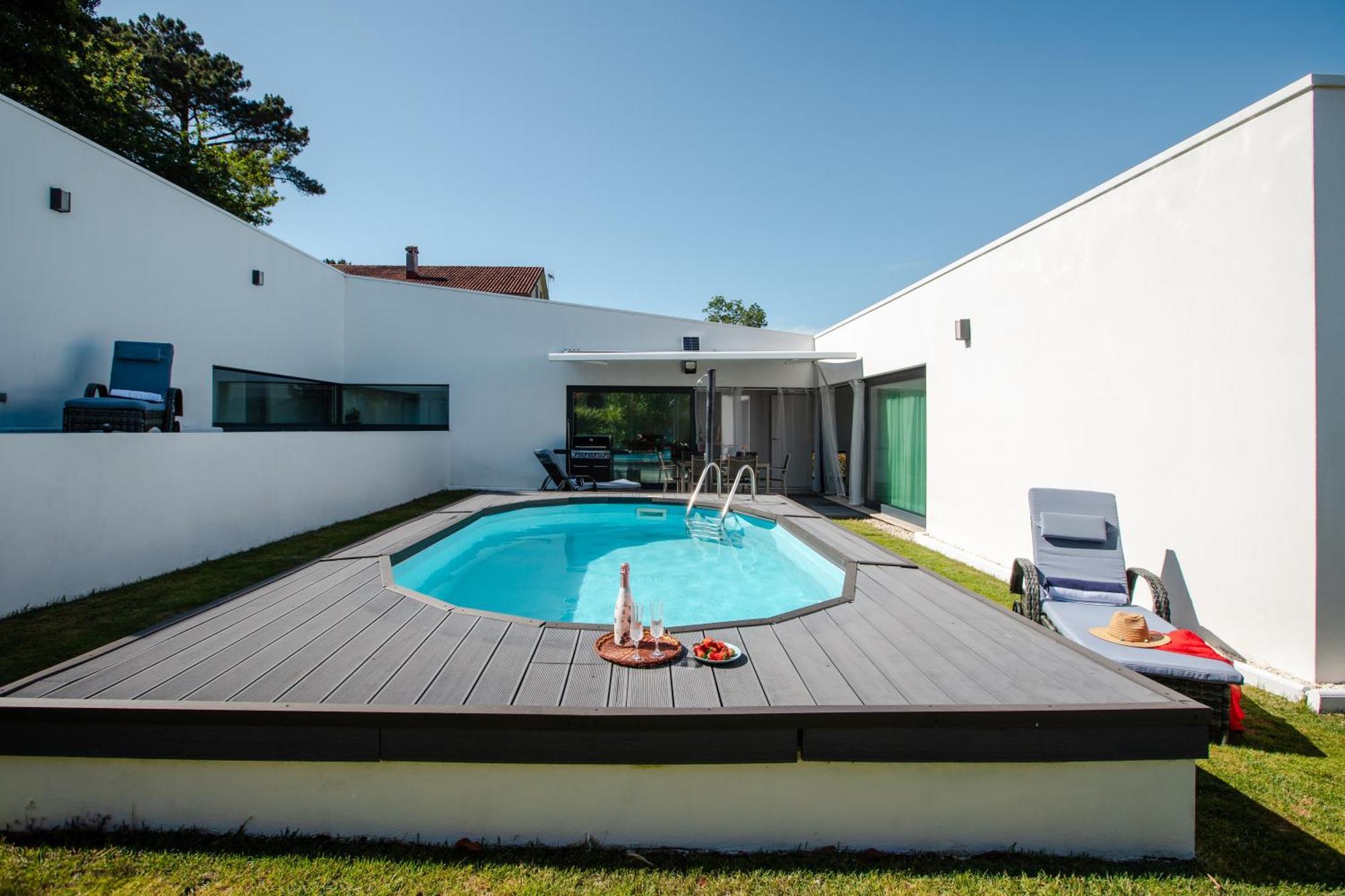Villa Con Piscina Y Jardin, Santiago De Compostela Teo Екстер'єр фото