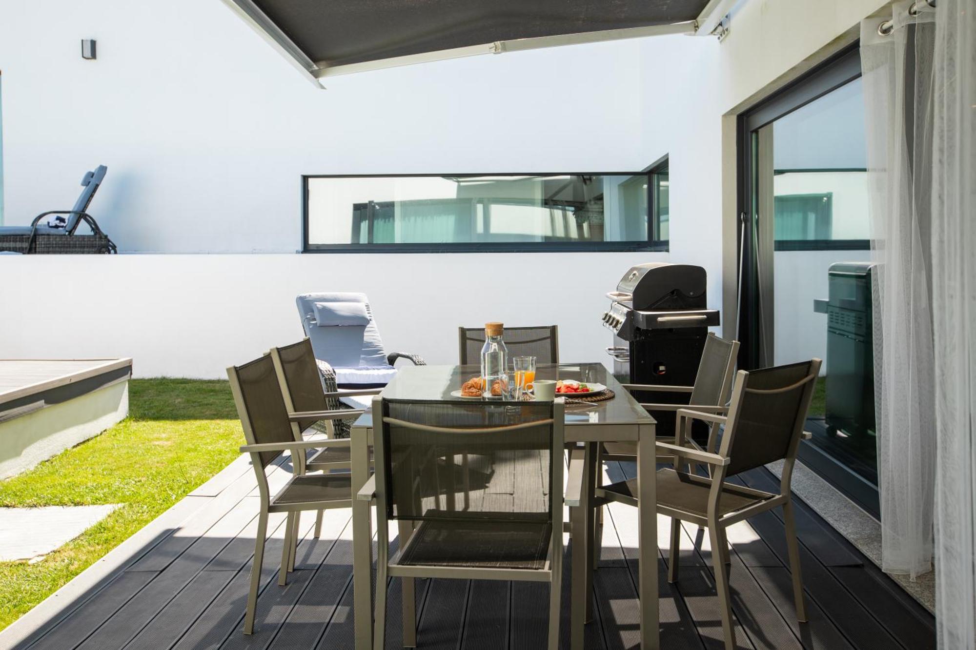 Villa Con Piscina Y Jardin, Santiago De Compostela Teo Екстер'єр фото
