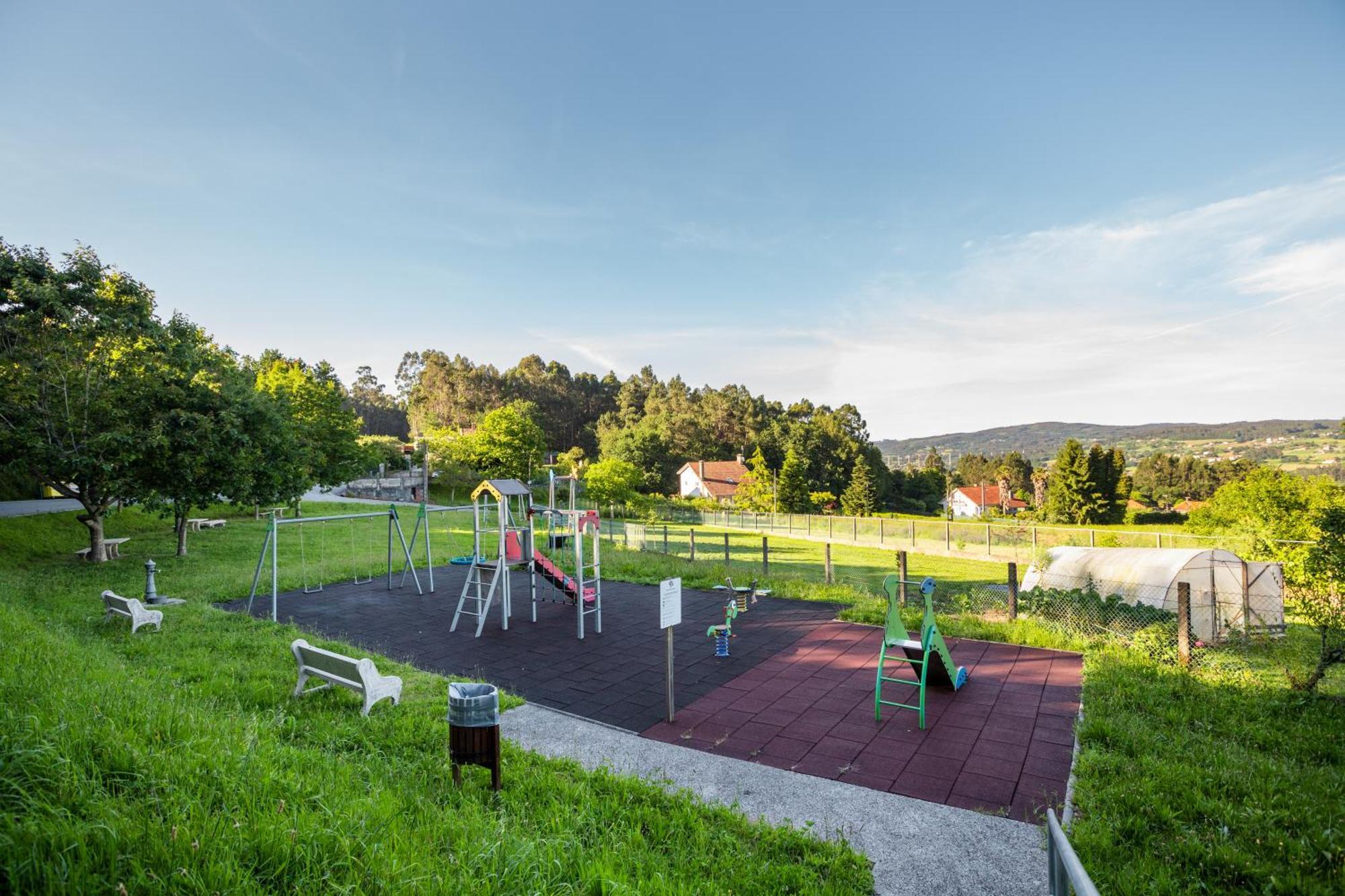 Villa Con Piscina Y Jardin, Santiago De Compostela Teo Екстер'єр фото